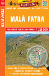 Malá Fatra - mapa 1:25 000 Malá Fatra - mapa 1:25 000