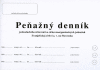 Peňažný denník Peňažný denník