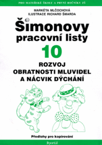 Detail Šimonovy prac. listy - 10 Rozvoj obratnosti mluvidel
