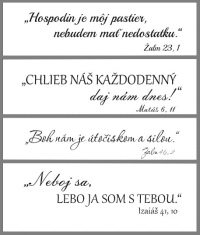 Interierová nálepka na stenu