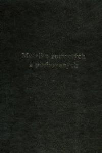Detail Matrika zomretých