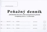 Detail Peňažný denník