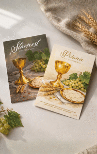 Slávnostné prianie ku konfirmácií - tmavé